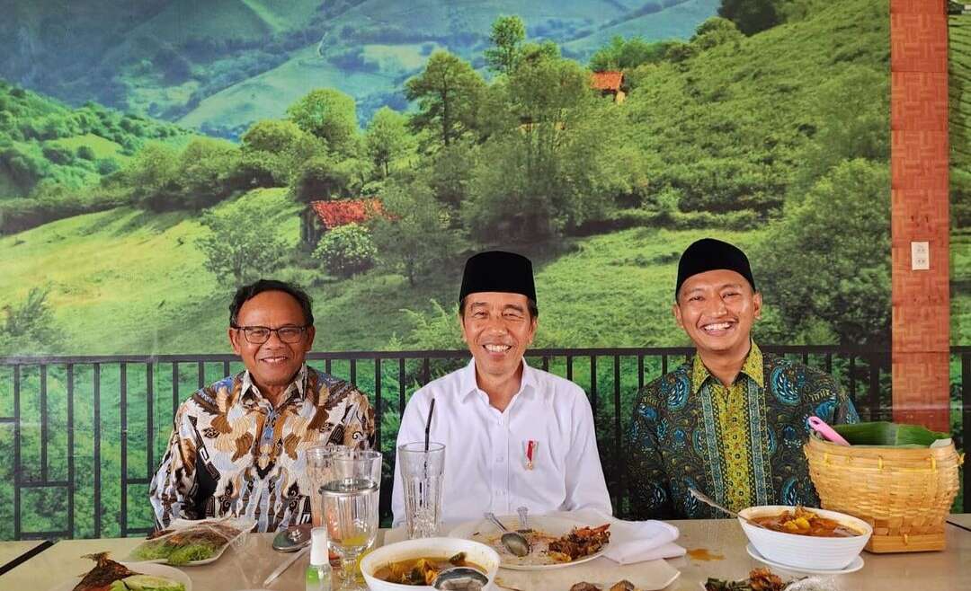 Ditraktir Makan Siang Pak Jokowi